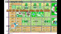 Bán đất LK9-03 nhóm 4 dự án HUD đường 35m