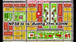 Bán NP38-14 đường 17m dự án XDHN